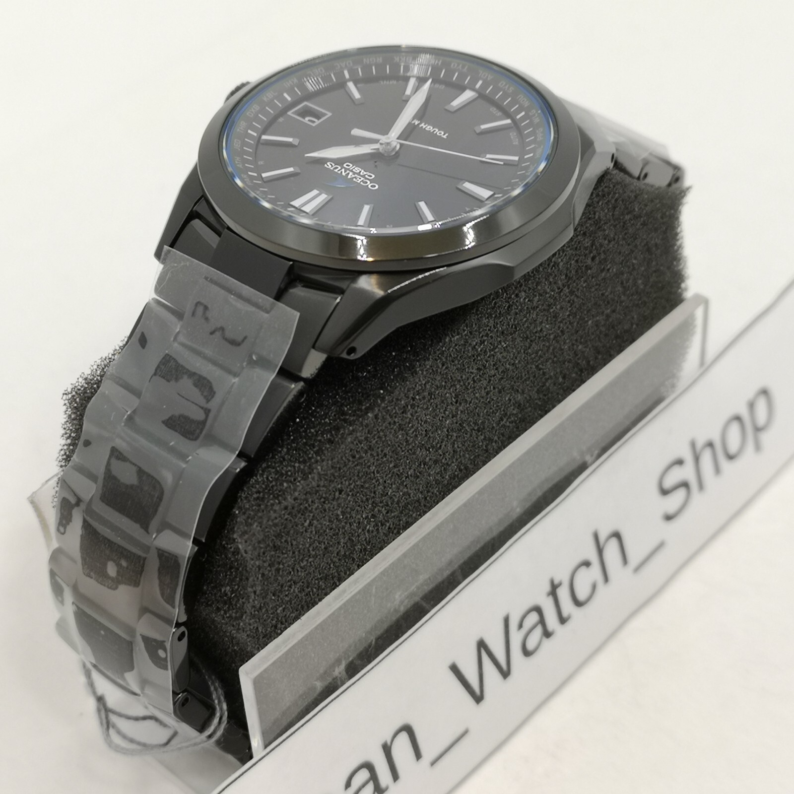 CASIO OCEANUS OCW-S100B-1AJF Black Titanium Radio Solar Men’s Watch New in Box