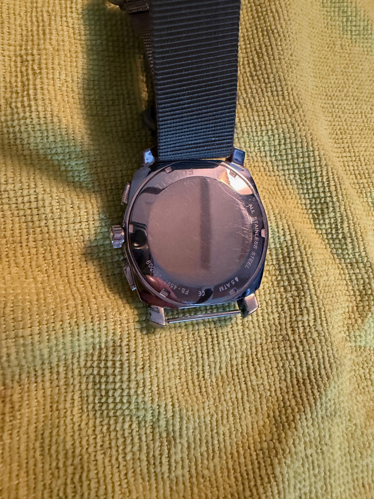 Fossil Quartz Chronograph Machine Series Military – FS4597