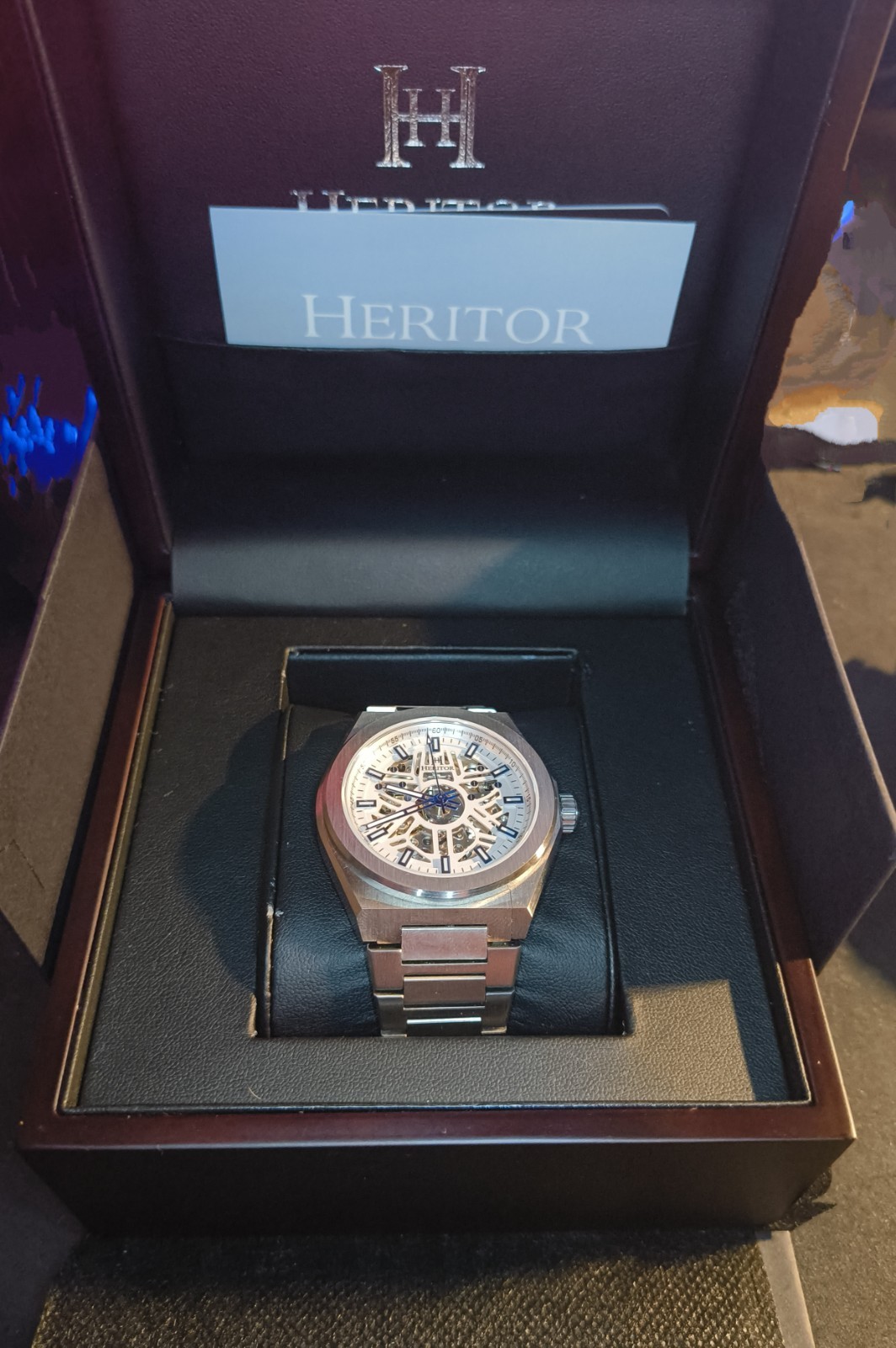 Heritor Automatic Atlas Bracelet Watch NH70A