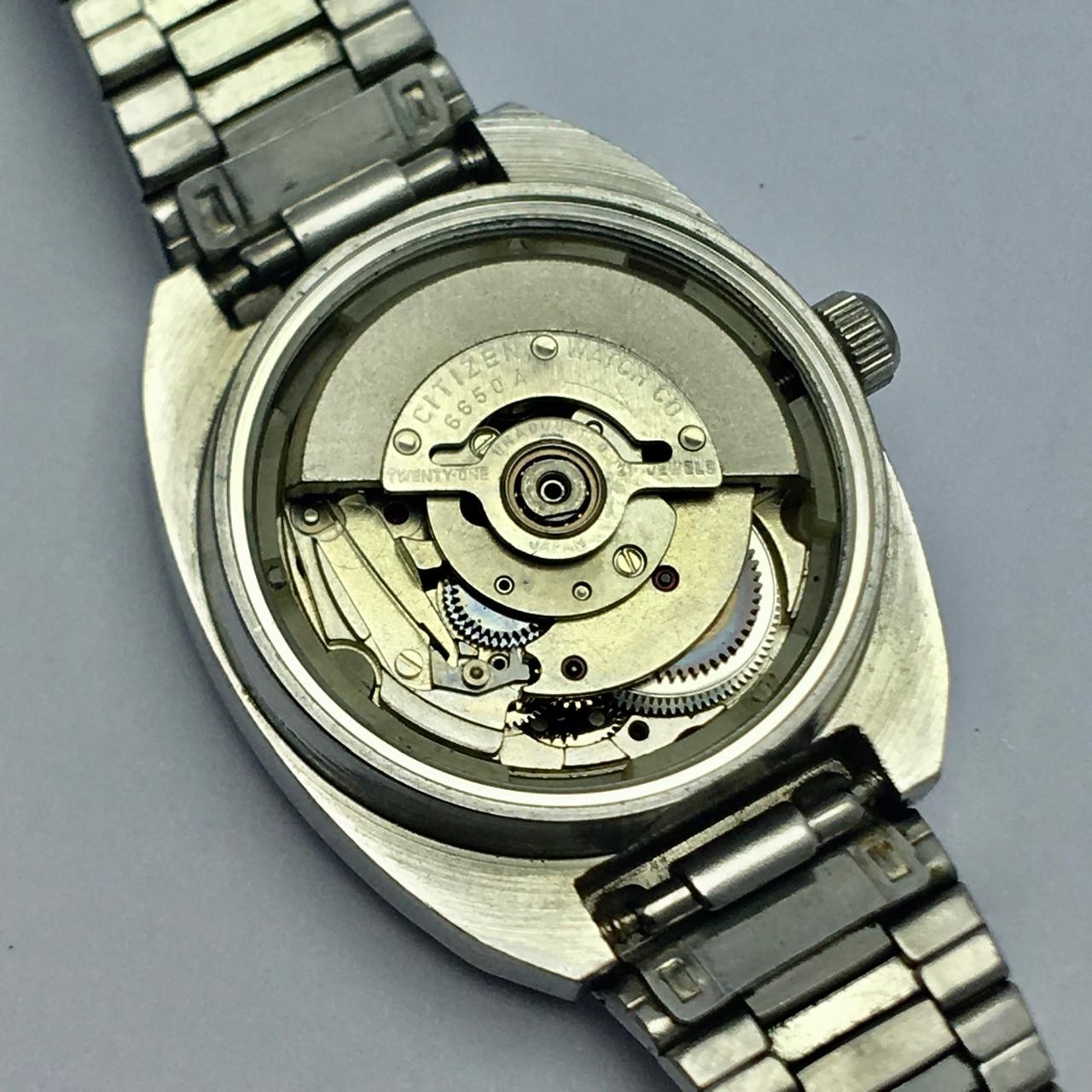 Citizen Eagle 7 Automatic 4-663578 Day/Date Cal.6650A Vintage Women’s Watch KSF7