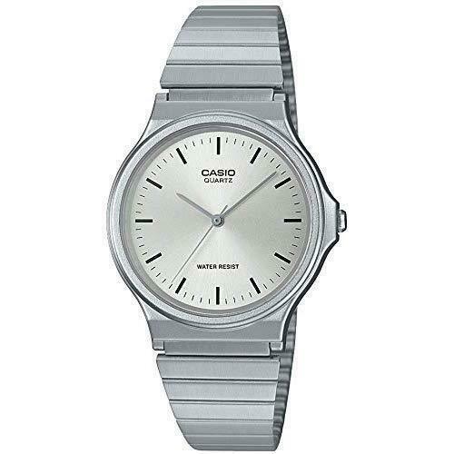 Casio MQ24D-7E, Men’s Stainless Steel Band Watch, Analog, Water Resistant, NEW