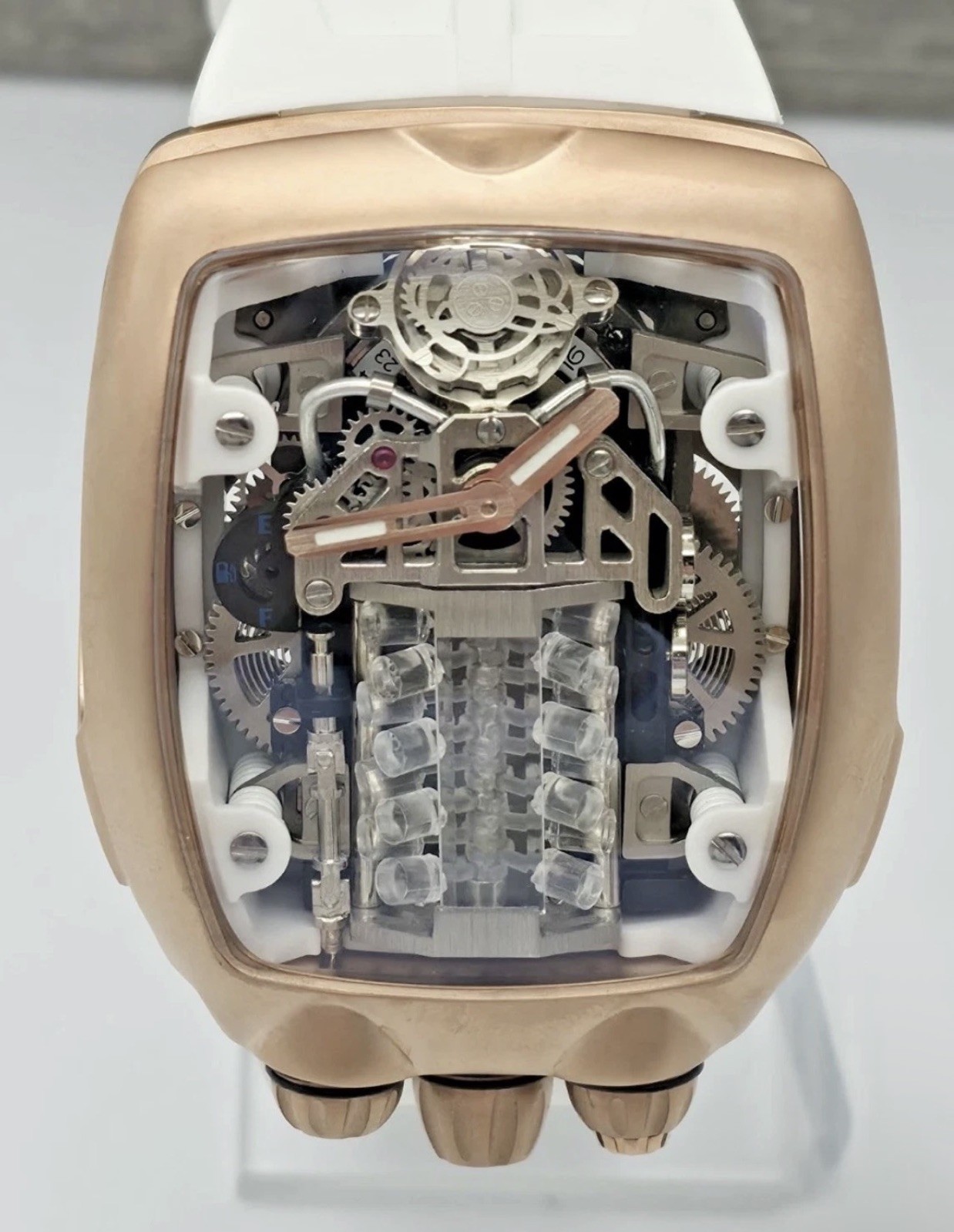 🔥Montres Prestige Copper Engine AUTOMATIC 44mm Men’s Watch MPW-0159