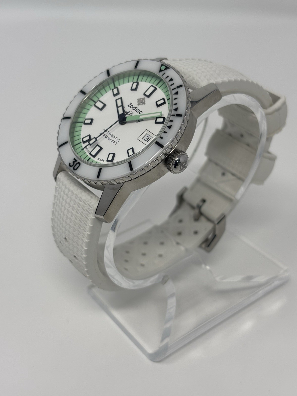 Zodiac Super Sea Wolf Automatic Diver Watch ZO9309 ‘Spearmint’