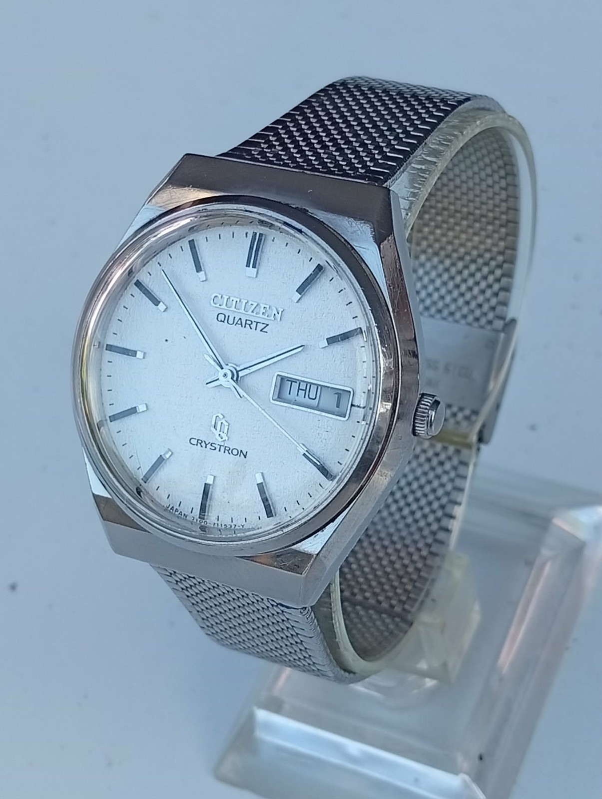 Citizen CQ Crystron Ref. 4-730381 White Dial Men’s Quartz See Details