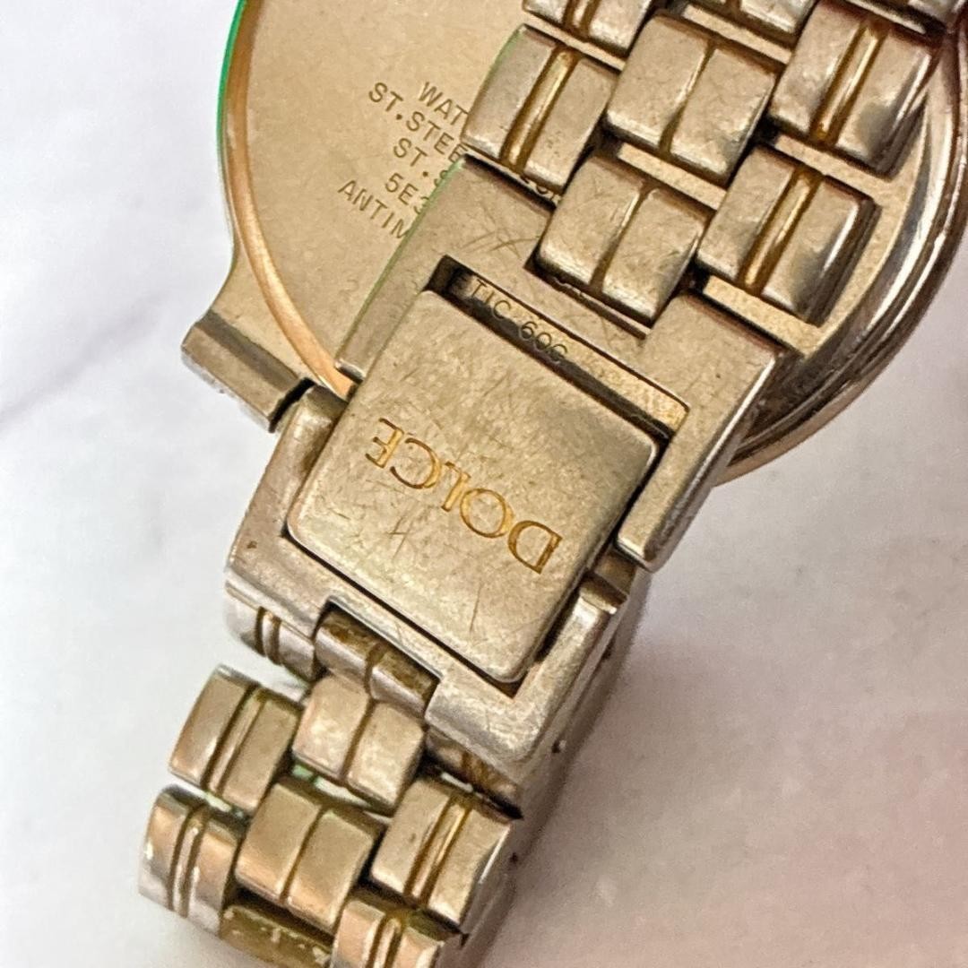 Working Seiko Dolce Quartz Watch, Battery Replaced, Glitter Dial, Vintage