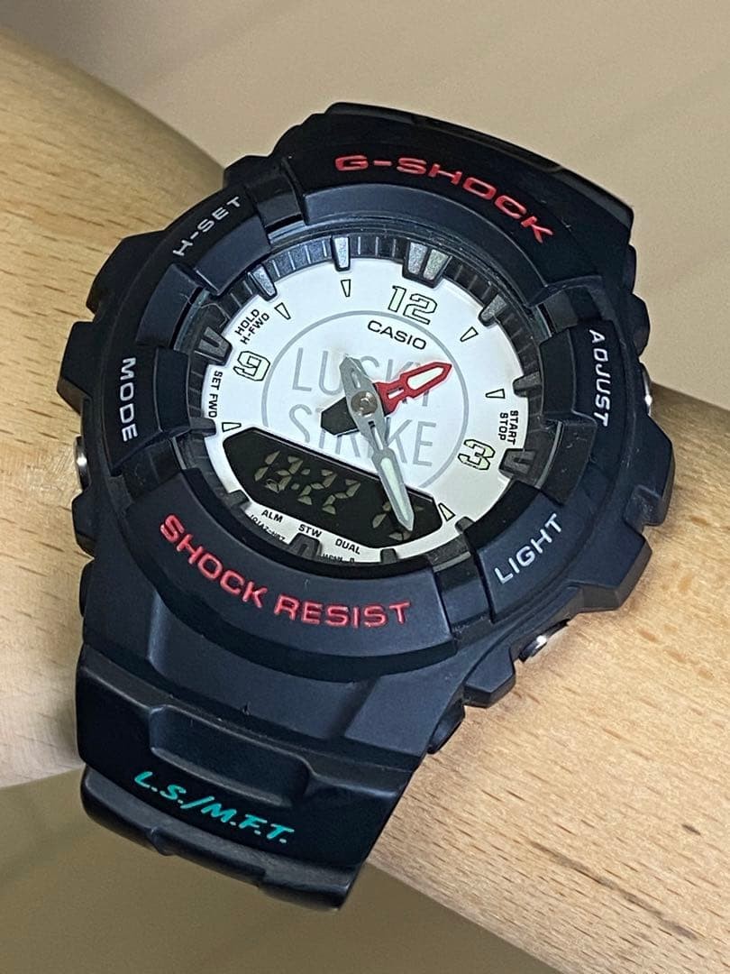 Vintage G-SHOCK collaboration Lucky Strike watch #QY1B72