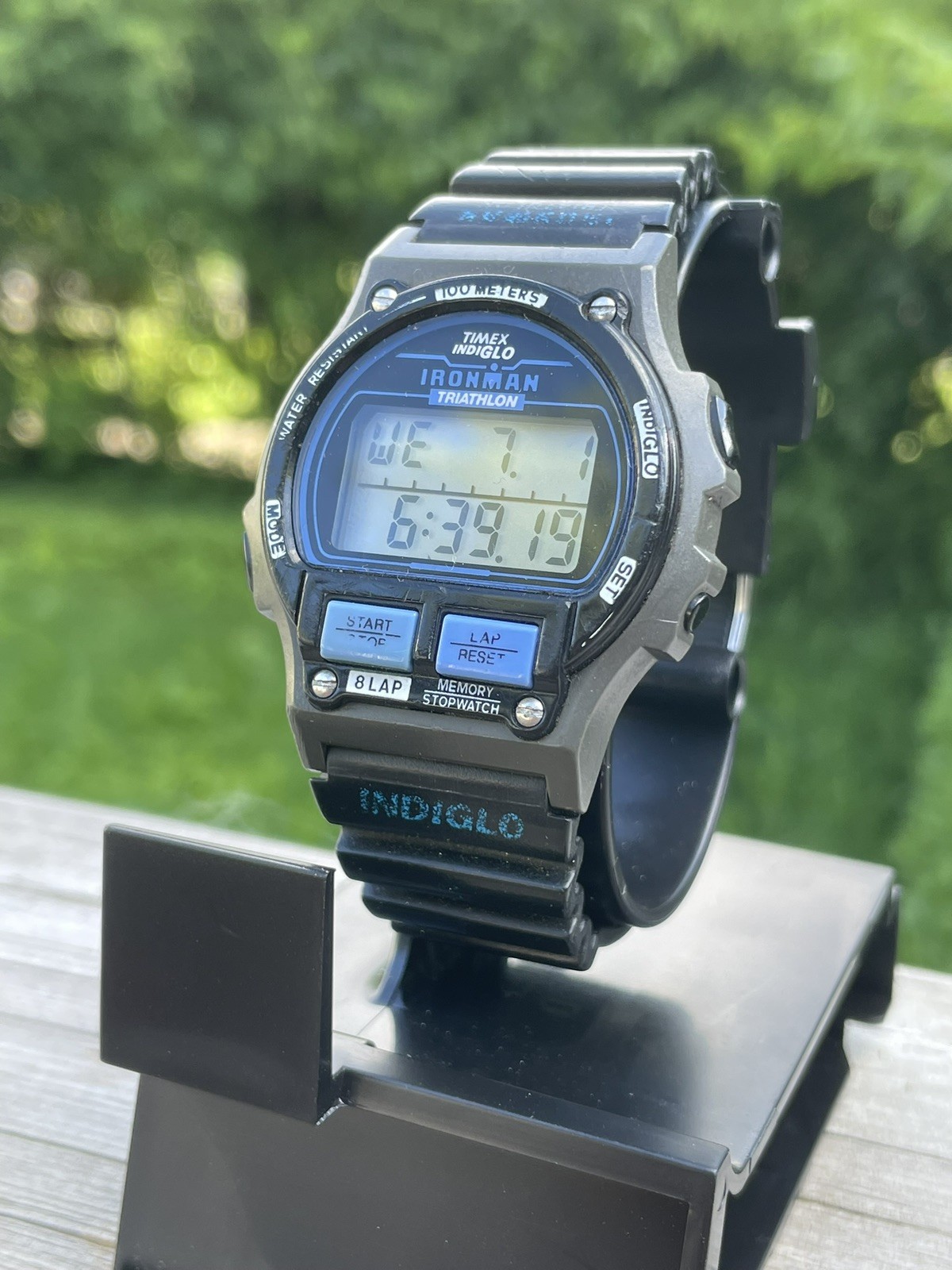 1990’s “Bill Clinton” Men’s Timex Indiglo Ironman Triathlon Digital Quartz Watch