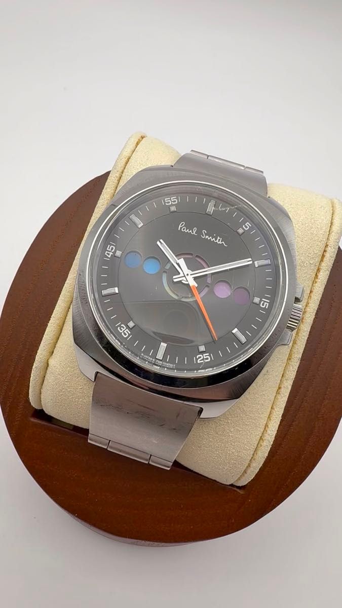 Paul Smith Five Eyes Horizontal Mens Quartz Watch Black Dial Working
