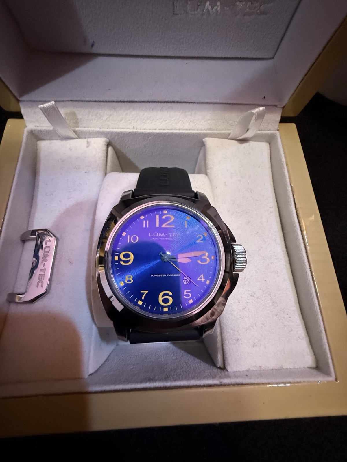 Lum Tech M23 Tungsten Limited #40/150 Automatic Watch RARE