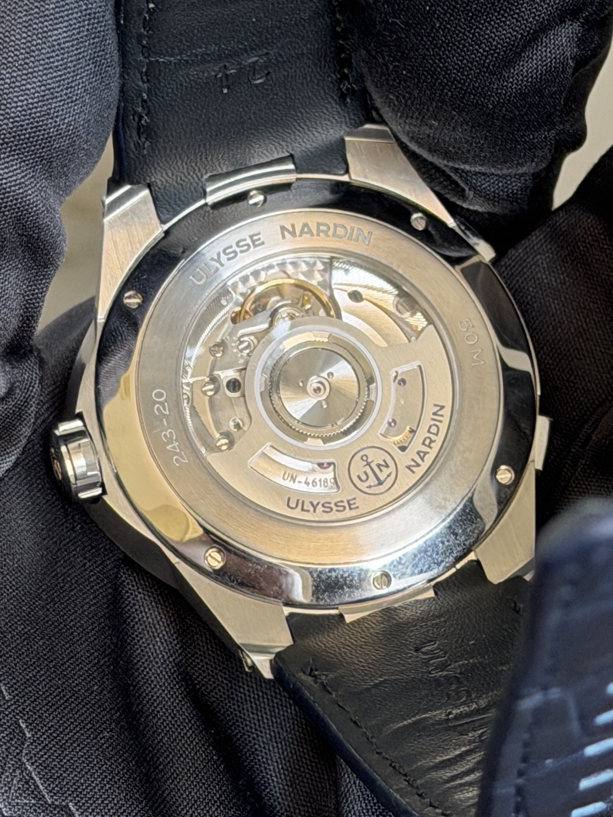 Ulysse Nardin Blast Dual Time Stainless Steel Blue Dial 42mm 243-20/43 Full Set