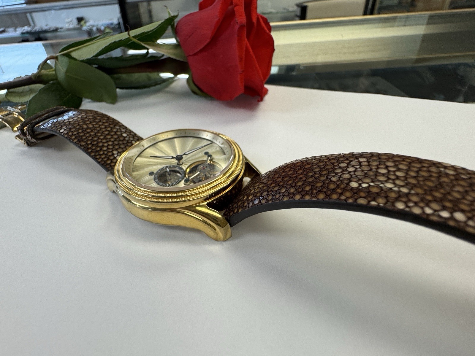 Orbital TOURBILLON Constantin Weisz Stingray Strap LE# 658/999 45mm Man’s Watch