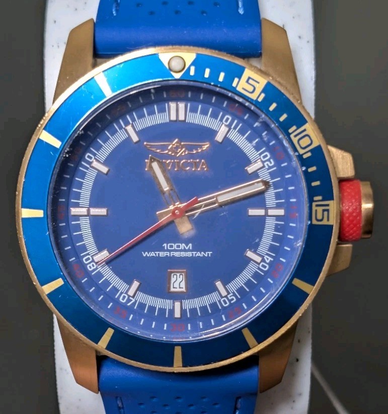 Invicta Pro Diver / Ocean Baron Watch (Model 10736) with Alpine Straps