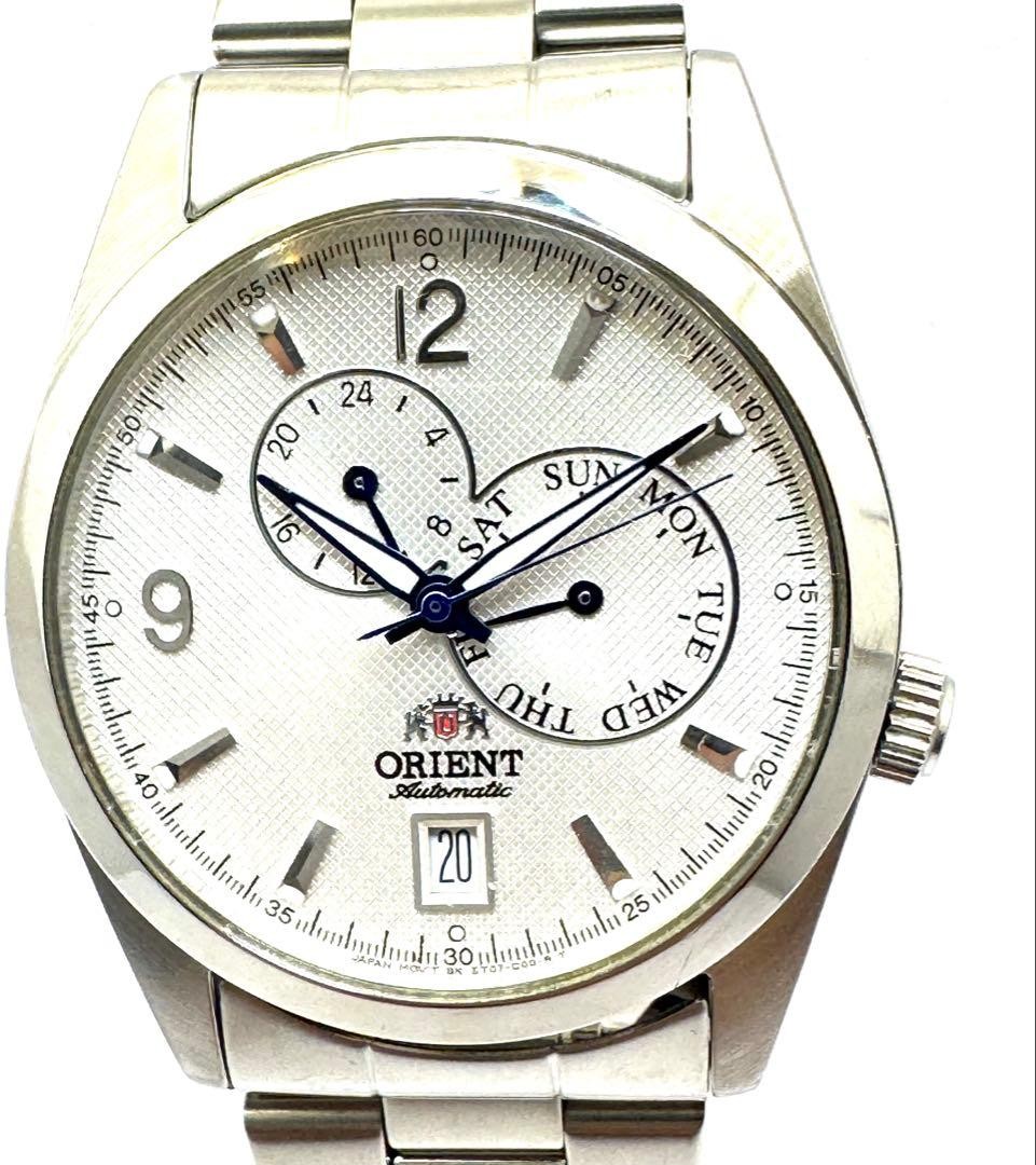 Orient ET07-C0 Automatic Day Date Dress Watch Mens wrist 18.0cm/7.1in