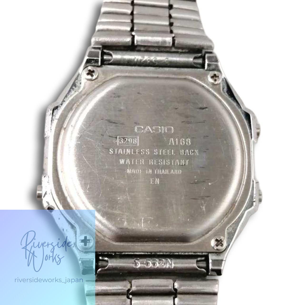 CASIO A168 Quartz Digital Wristwatch