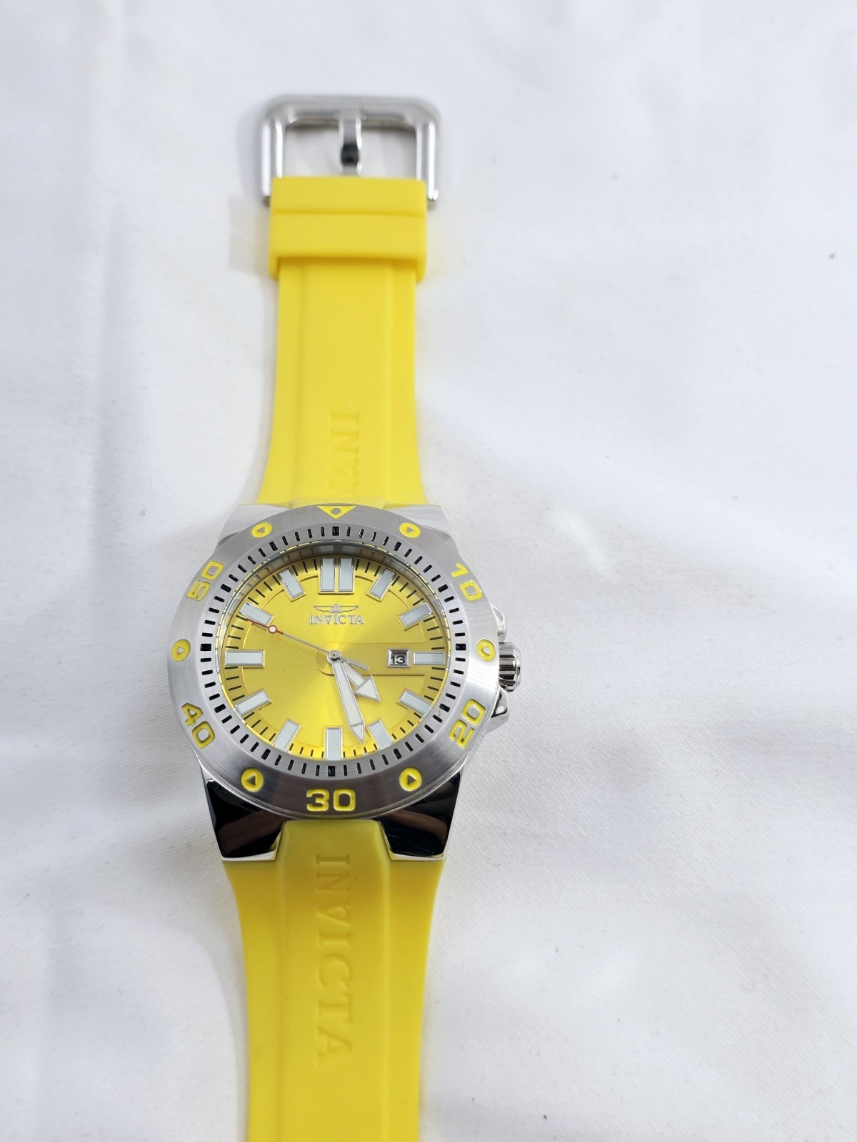 Invicta Pro Diver Tritnite Night Glow Mens Watch 48mm Flame Fusion Crystal 25760