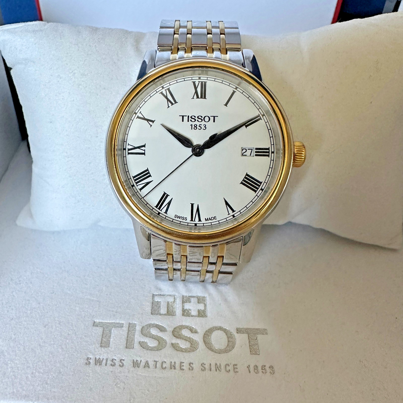 Tissot T-Classic Carson Two-Tone Stainless Steel Quartz Watch