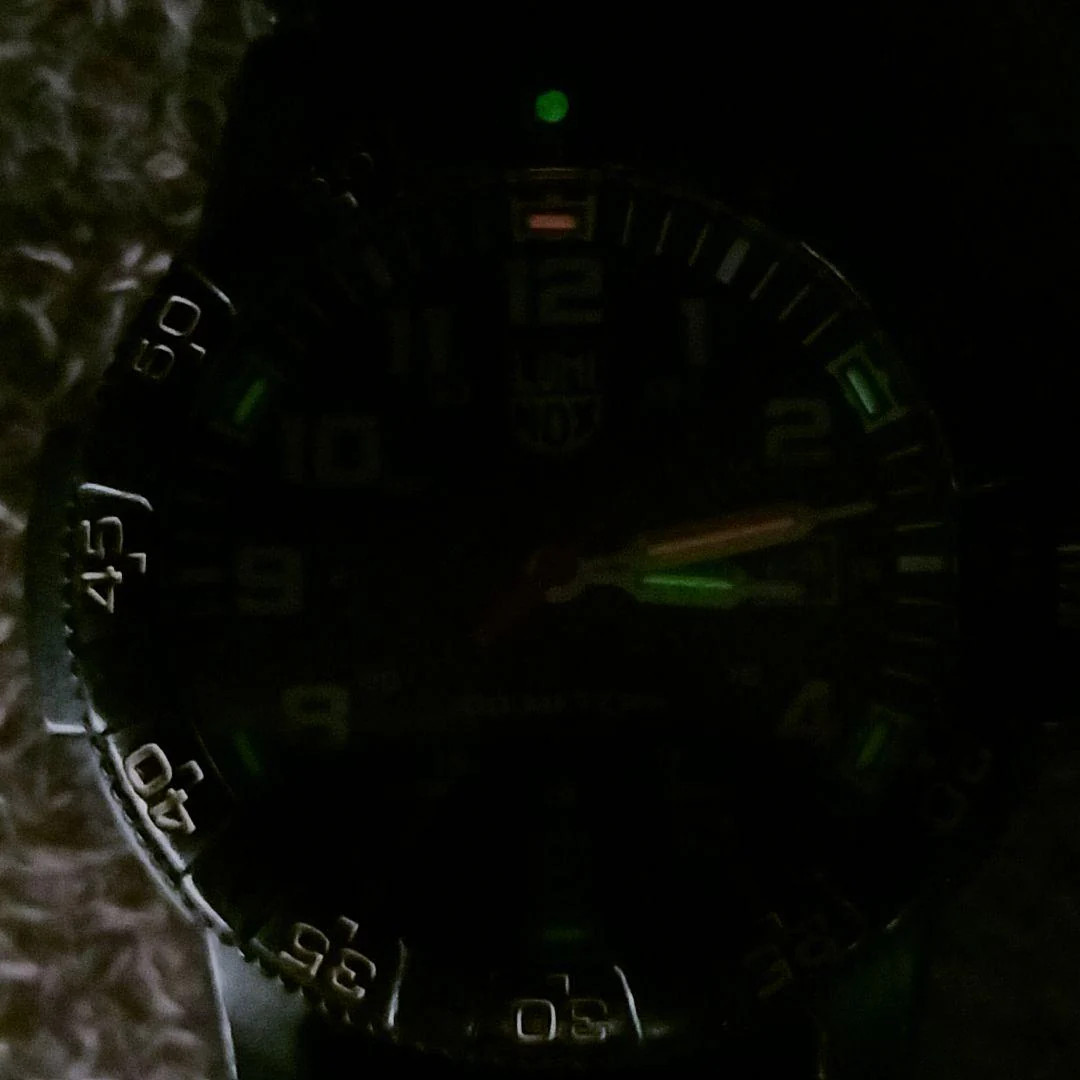 Luminox Leatherback Sea Turtle 0320 Quartz Mens Dive Watch