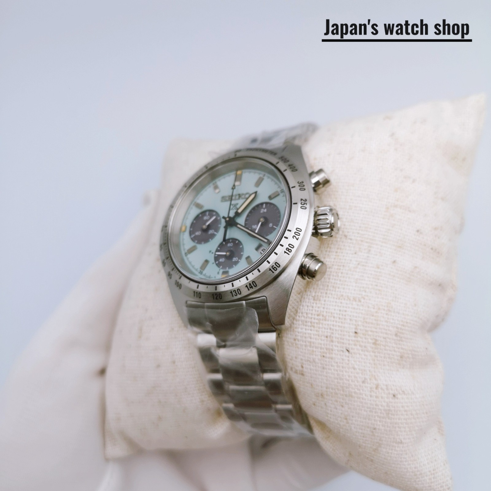 SEIKO Prospex Speedtimer SBDL129 Opal Green Chronograph Men’s Watch New in Box