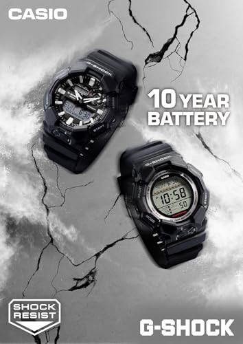 Casio G-Shock Authentic Long-Life Battery Biomass Plastic GD-010 Black