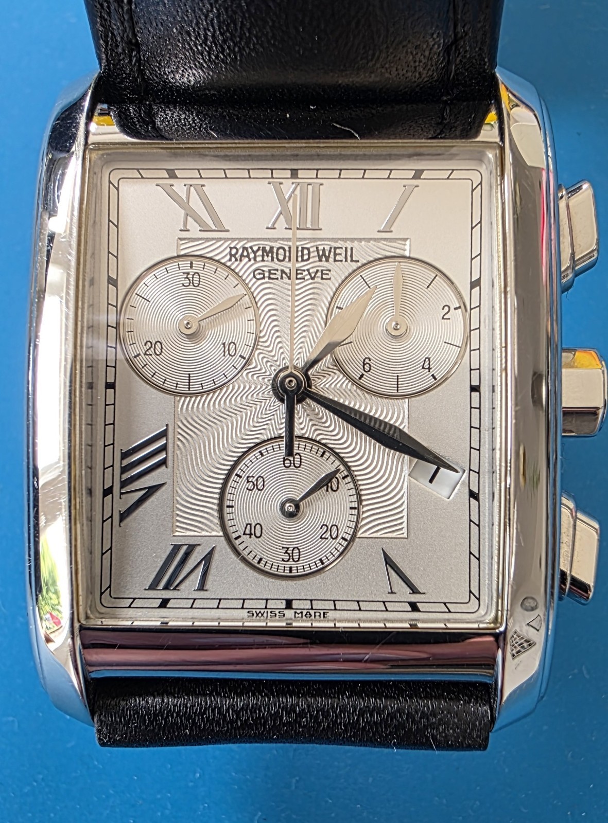 Raymond Weil Don Giovanni 4873 Chronograph Swiss Made Box & Instructions Working