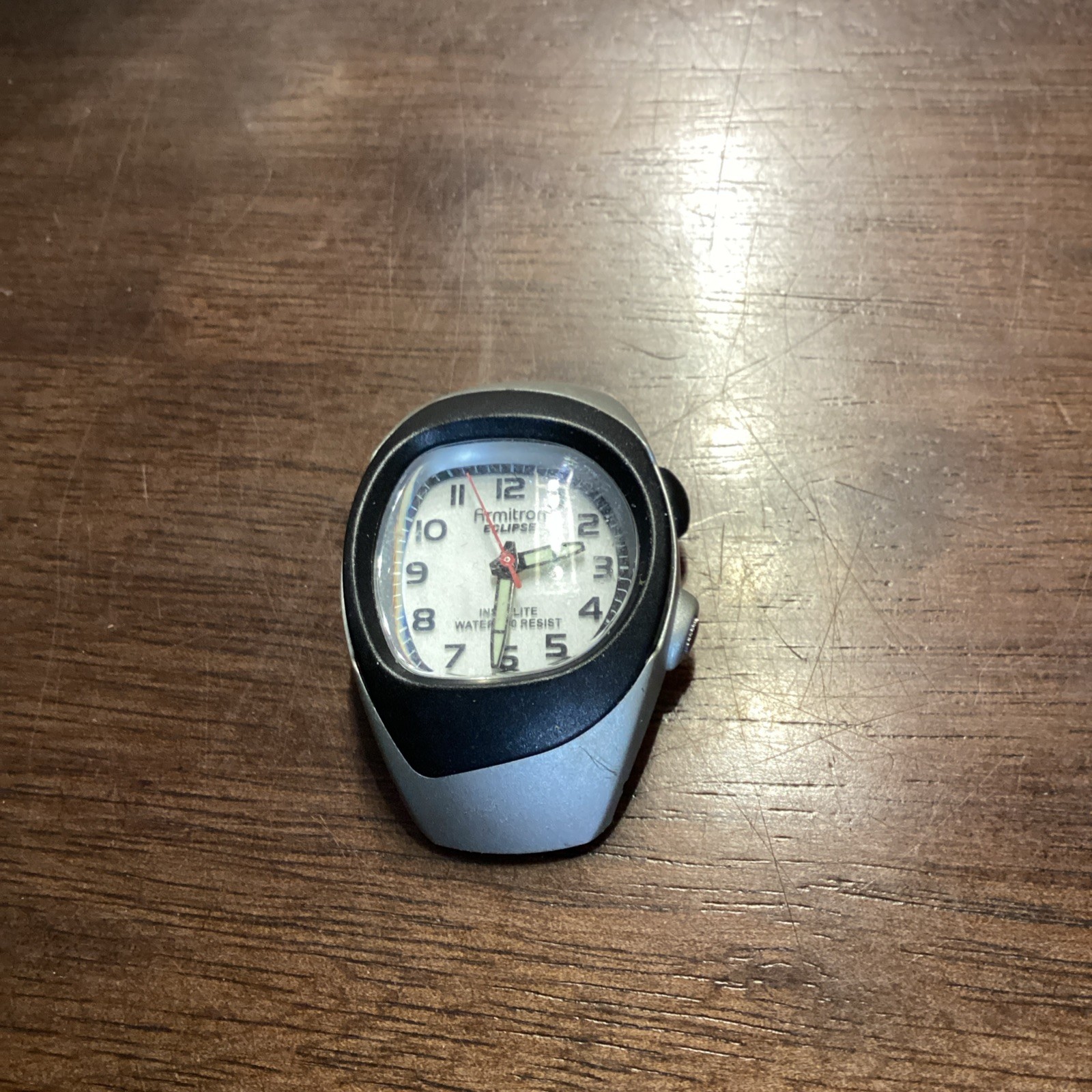 Armitron Eclipse Waterproof 330 Watch Quartz Japan Movement 25/6283 No Bracelet
