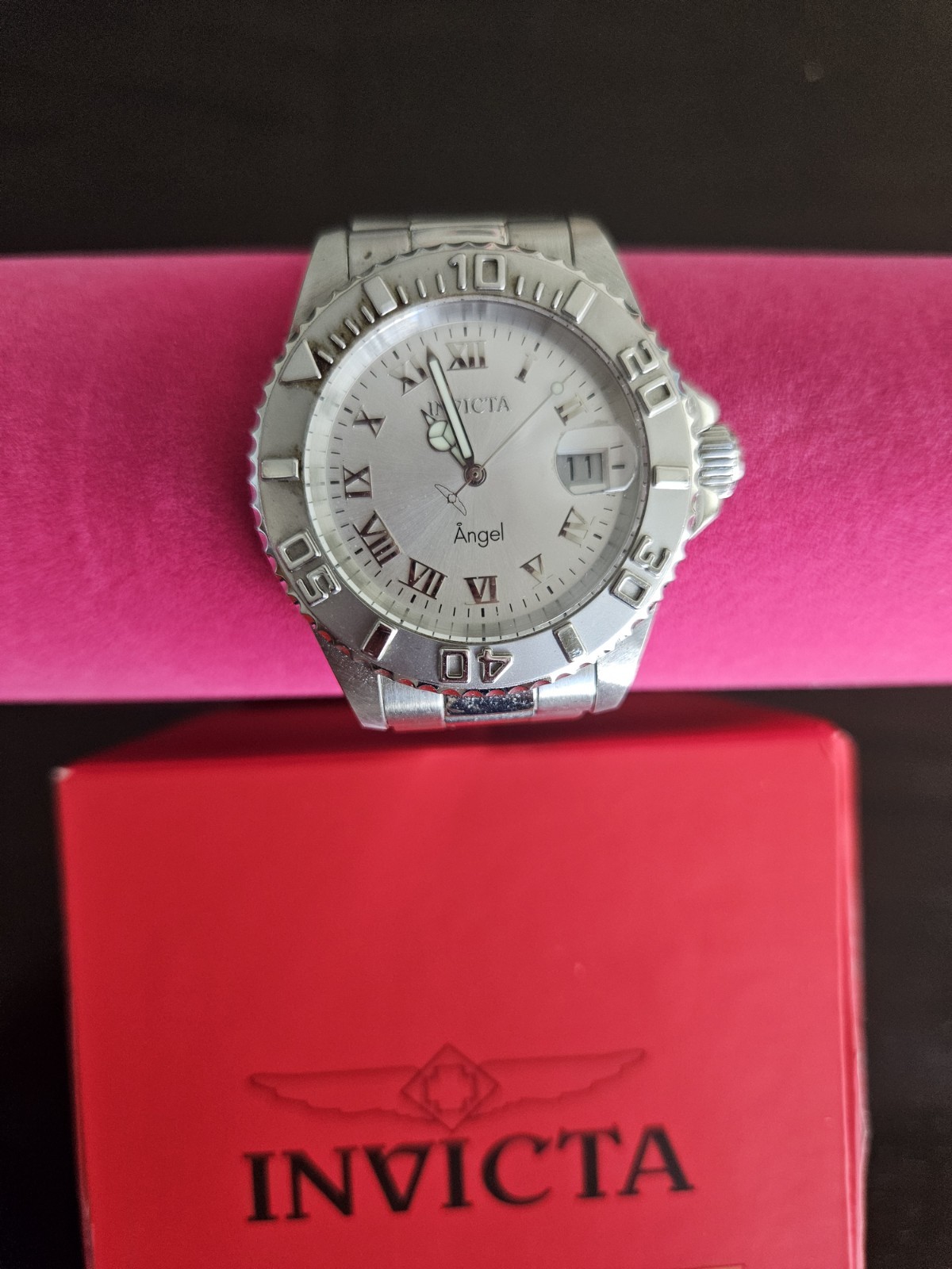 Invicta Womens Pro Diver Stainless Steel Quartz Watch