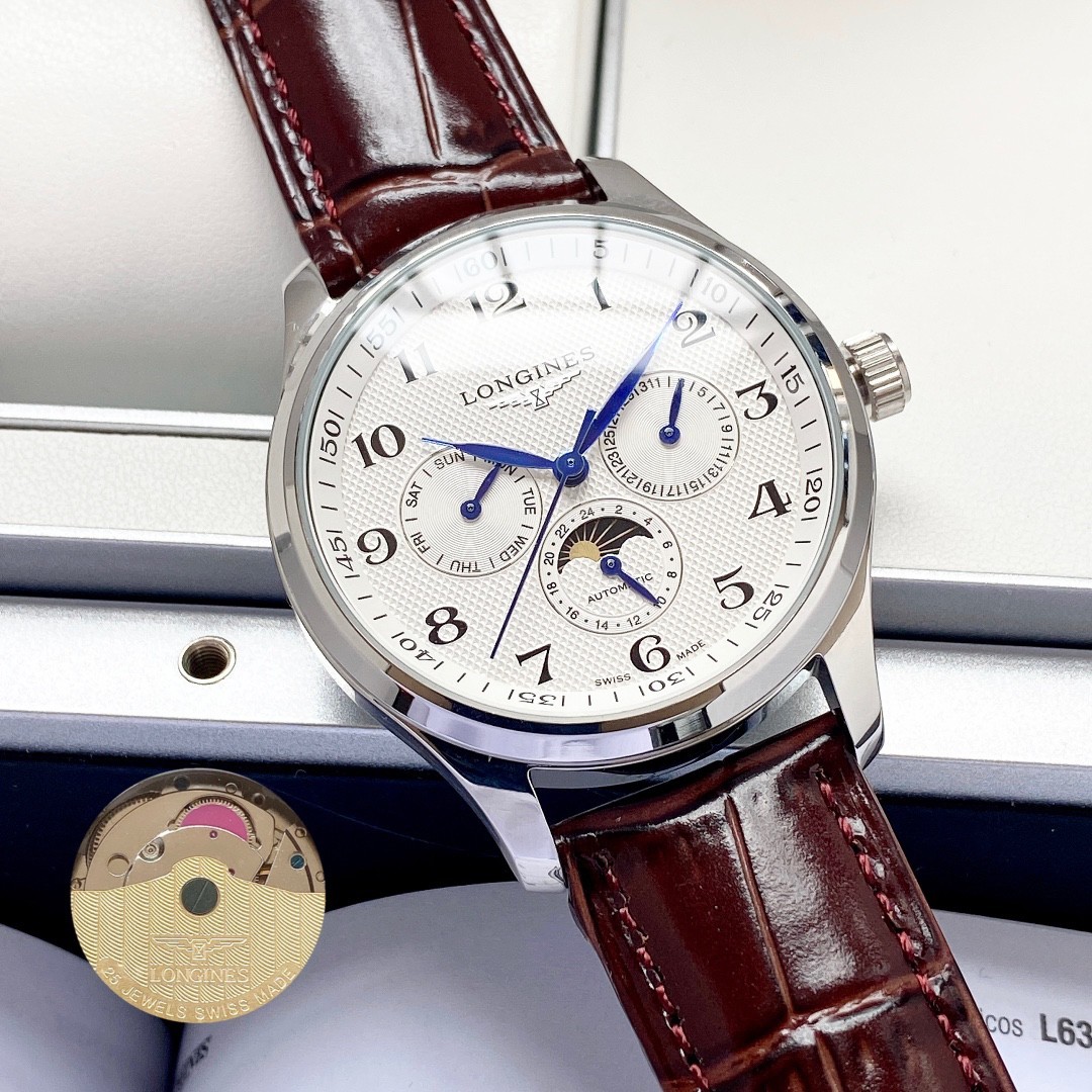 Longines Master Collection Automatic Moonphase Day Date 40mm Men’s Watch