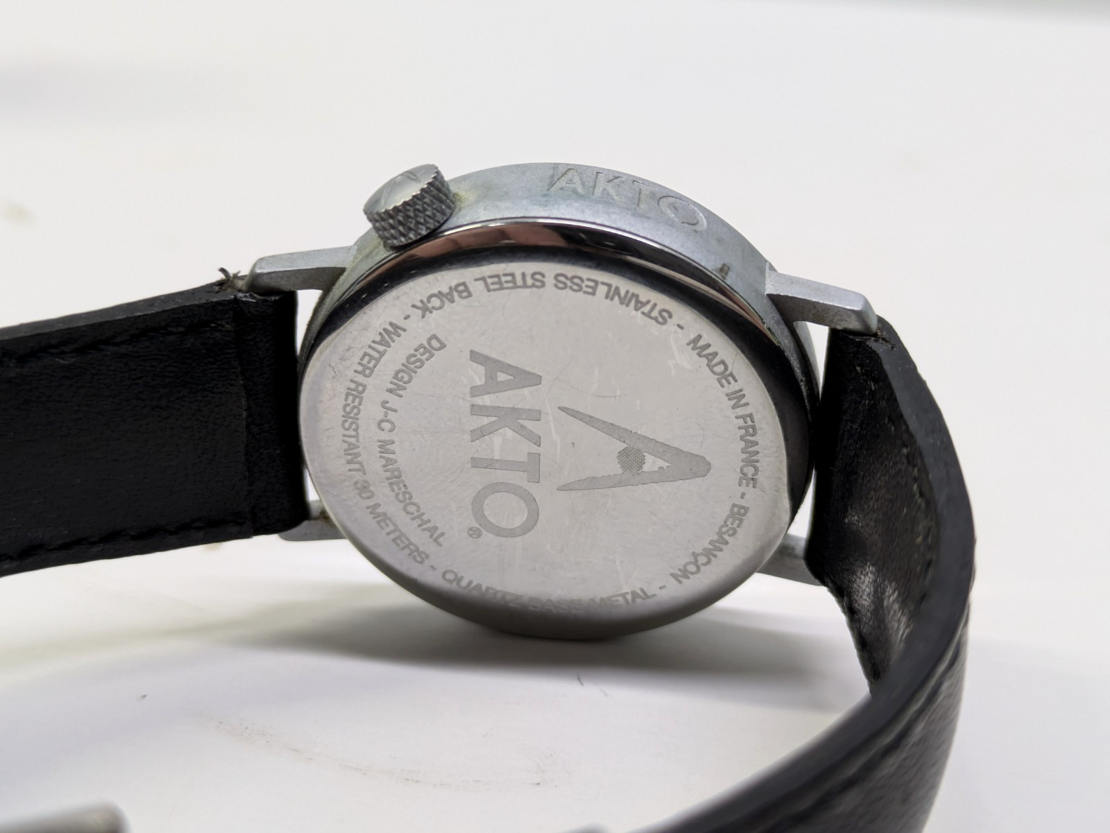Rare Akteo J.C. Mareschal Computer Science Animated Watch – Black, Serviced