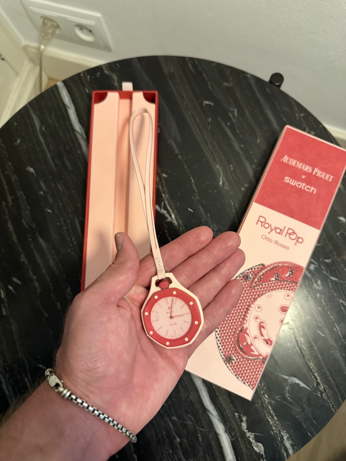 Swatch x Audemars Piguet Bioceramic Royal Pop Otto Rosso
