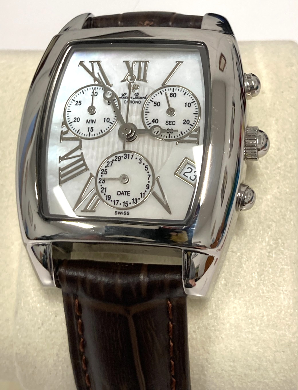 Lucien Piccard MOP Tonneau Chronograph