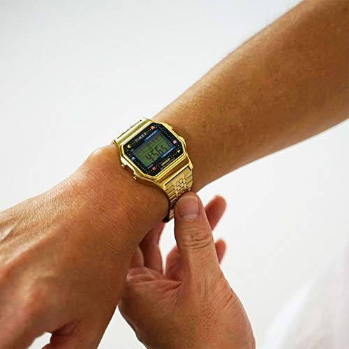 Timex X Pacman T80 Digital Stainless Steel – Black – TW2U32100 Black