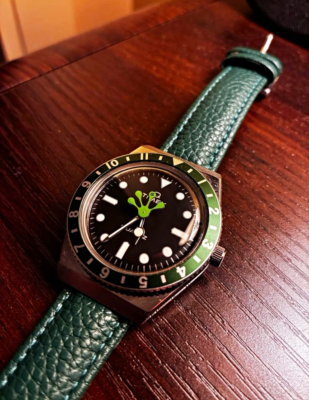 Timex X seconde/ seconde Kermit. IFYYK FULL KIT 2 bands and box !