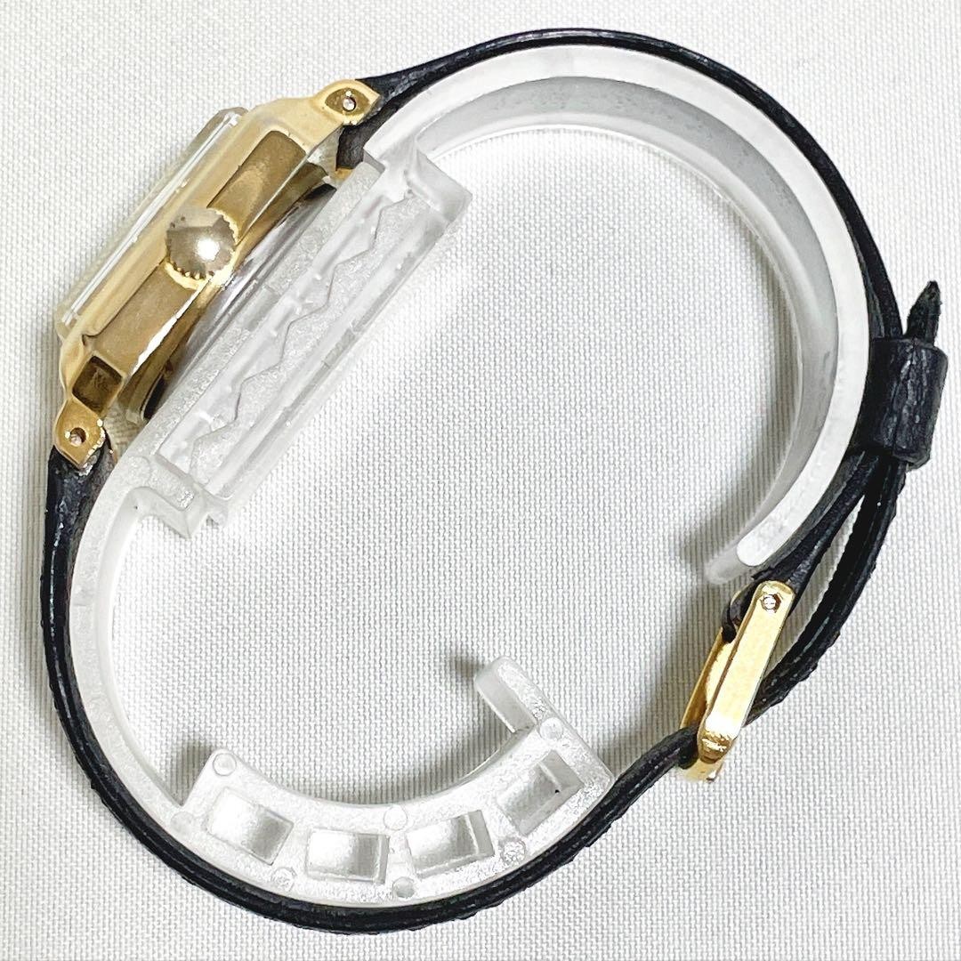 Excellent condition, fully functional CITIZEN Q&Q 6-P00921 Square Gold Hand-