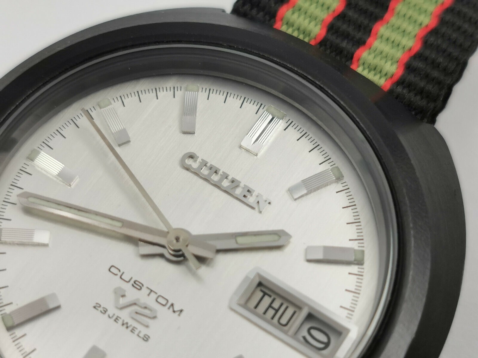 CITIZEN Custom V2 Cal.7290 Automatic 23 Jewels 42X36mm PVD-Coated Aluminum