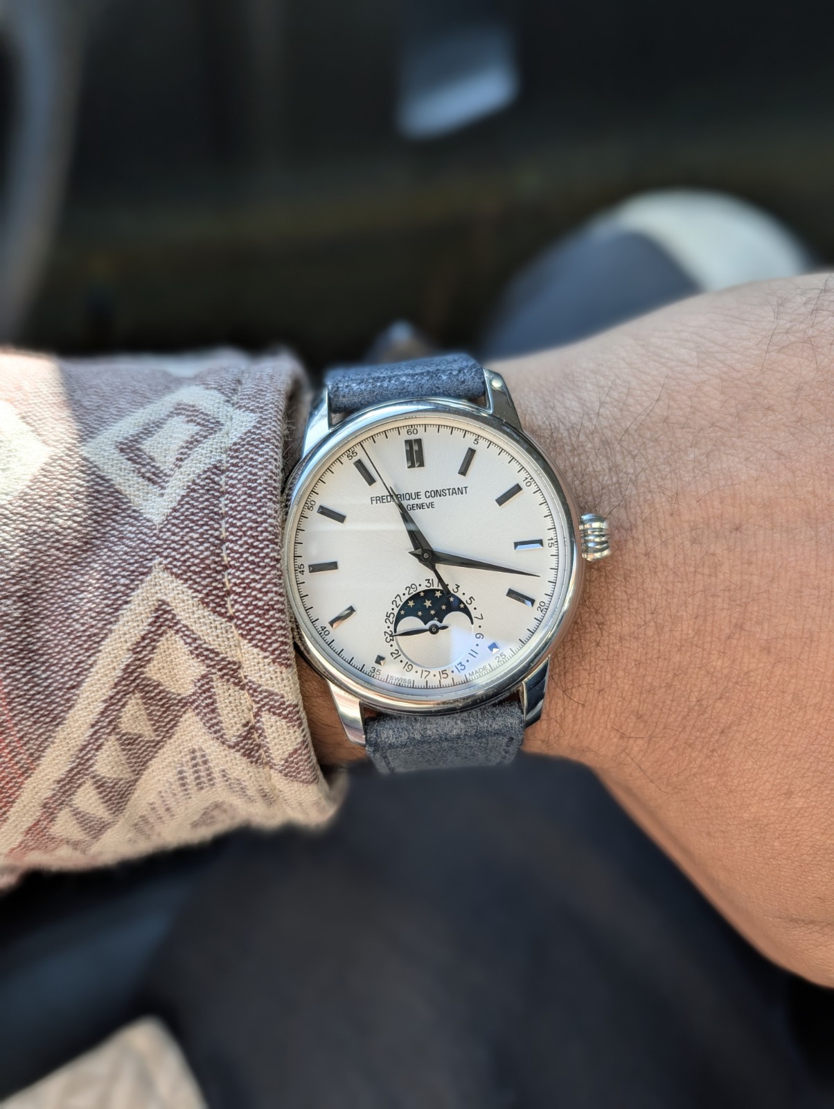 Frederique Constant Classic Moon Phase (Hunter Case Back)