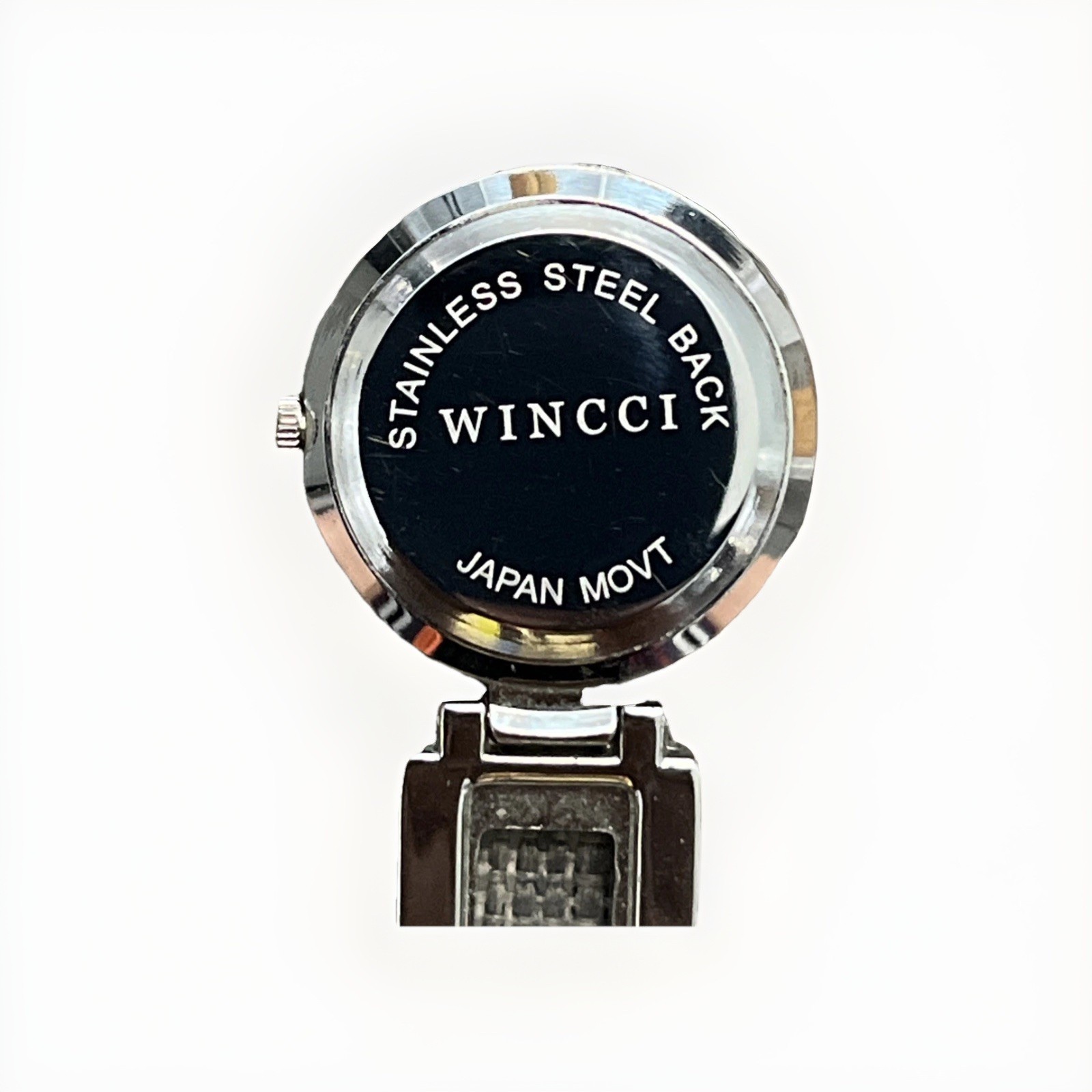 Wincci Multicolored Enamel Geometric Ladies Watch With New Battery