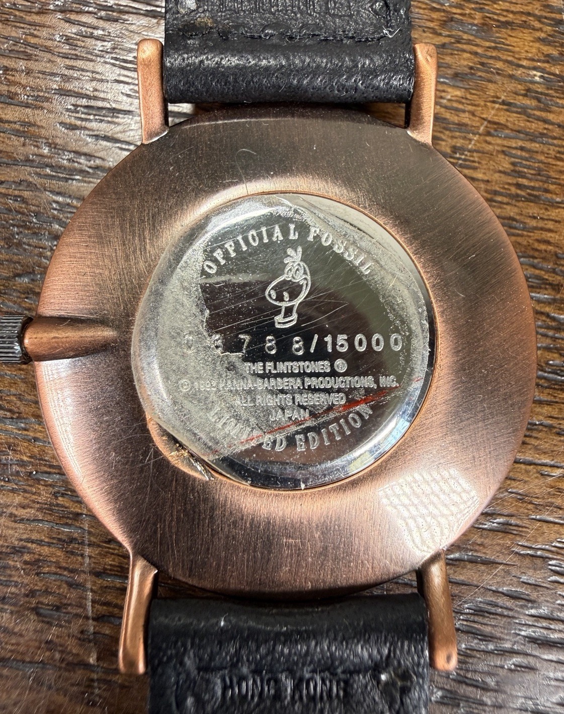 Fossil Flintstones Fred & Dino Limited Edition Watch #3788/15000 w Tin Tag NEW