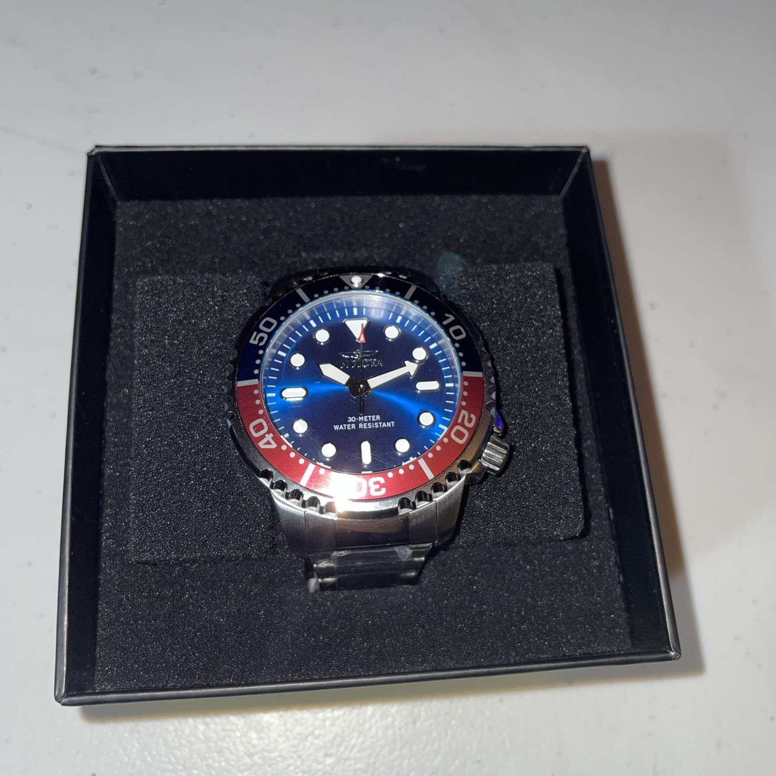 Invicta Pro Diver 48mm Steel (47219)Blue Dial Pepsi Bezel Men’s NIB Box 1