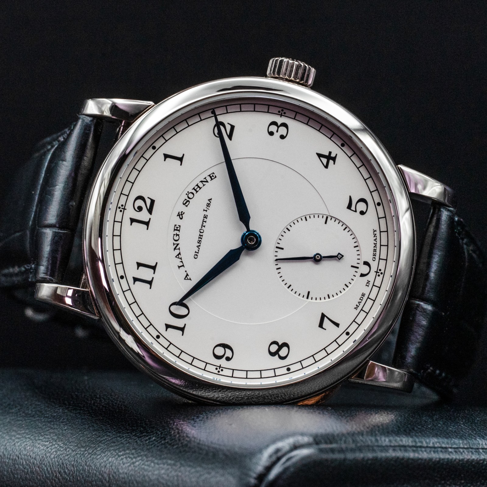 A. Lange Sohne 1815 235.049 38mm White Gold Silver Dial Ltd 25 Box Papers 2019