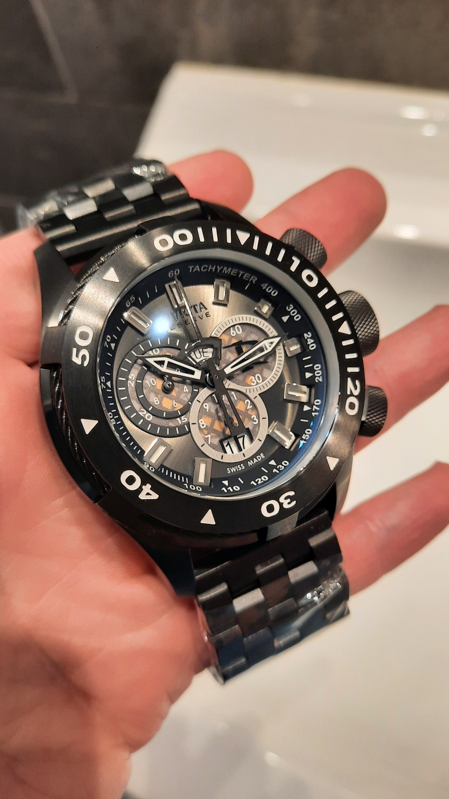 Invicta Swiss Made Reserve Bolt Model #0979