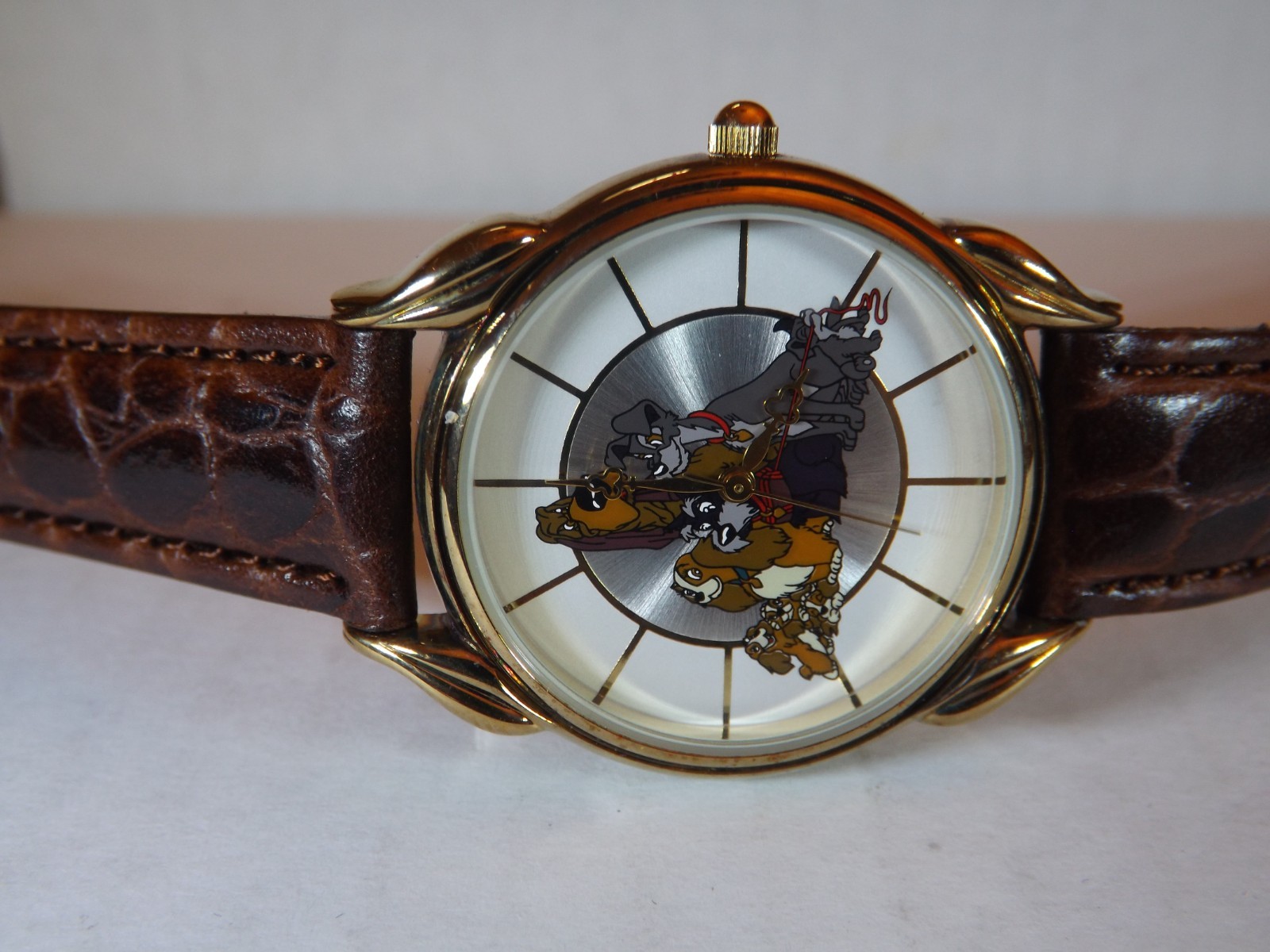 Disney Fossil Womens Vintage Lady & The Tramp Watch (1955-1995)-45-Rare-VHTF-New