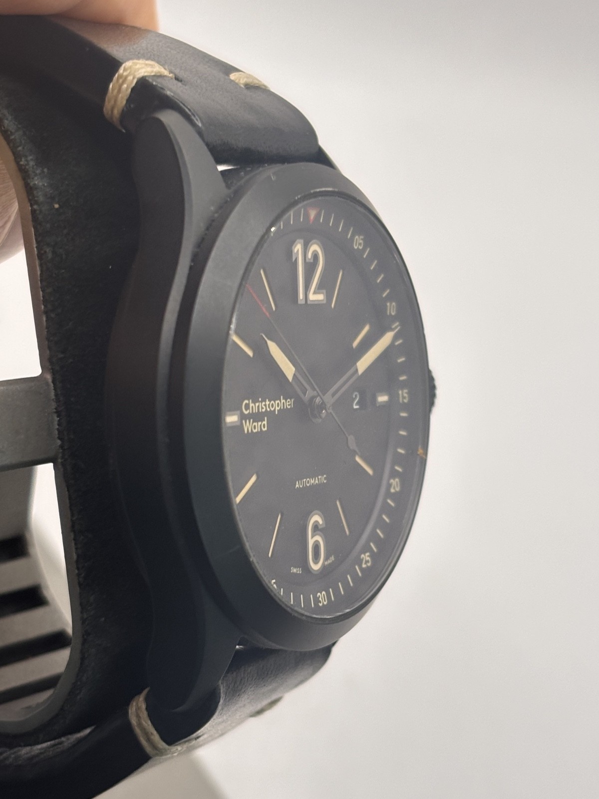 Christopher Ward C8 Flyer Mk2 Automatic 44mm (01/2019) (WH1346T)