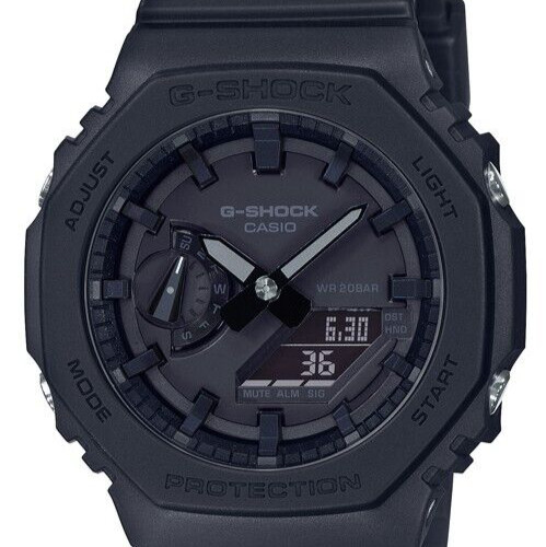 CASIO G-SHOCK GA-2100-1A1JF Carbon Core Guard Black Men’s Watch New in Box Tough