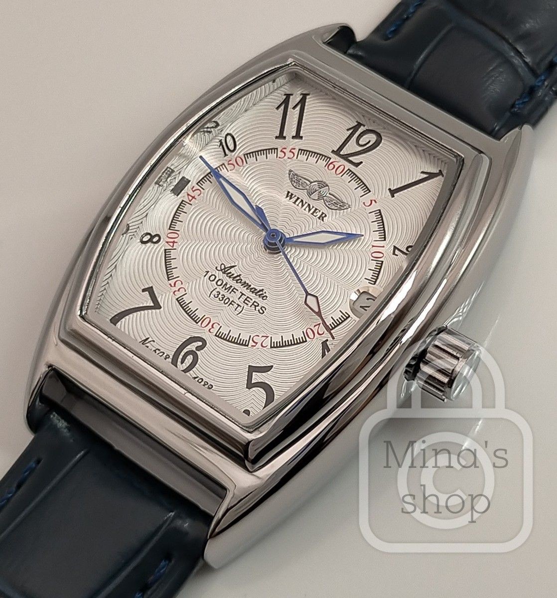 Dress Watch Multi-Stage Case Guilloché Finish Classic From Japan