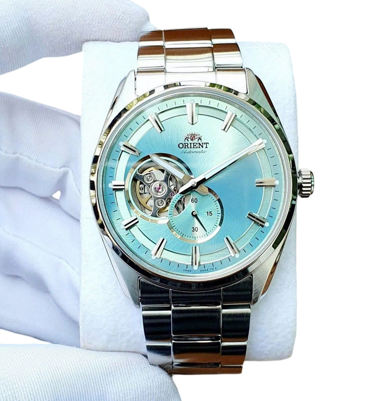 Orient Automatic Sapphire Crystal Blue Dial Stainless Men’s Watch RN-AR0009L