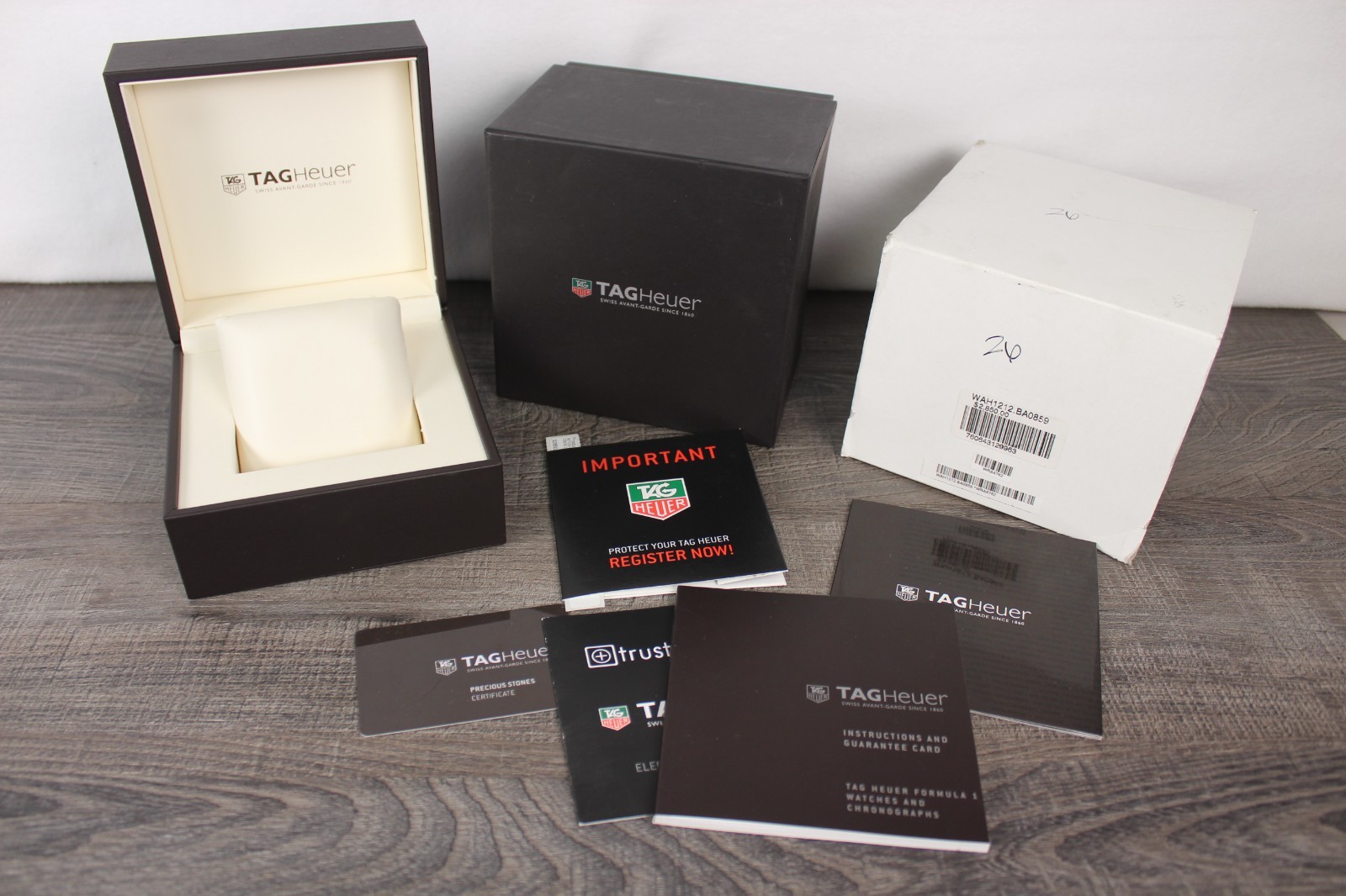 Original Box / Packaging only for TAG Heuer Formula 1 WAH1212 37mm No Watch