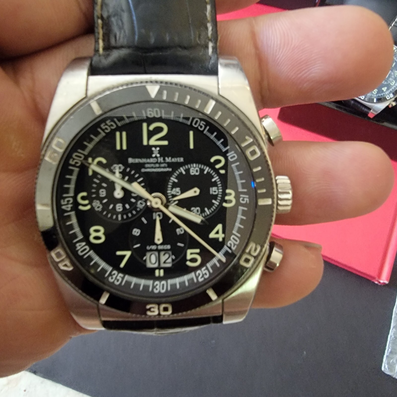 Bernhard Meyer Herrenuhr Chronomax × 2/ You Get A Brand New & A Used One!