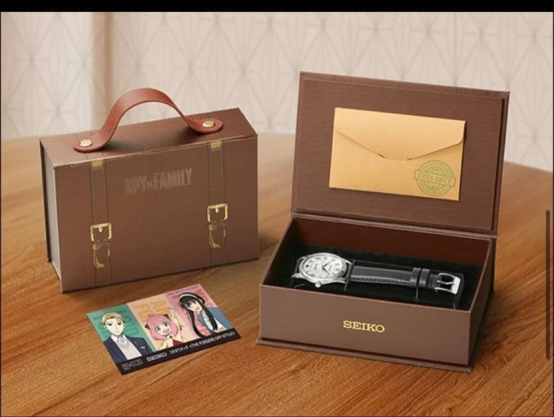 Spy Family x SEIKO Collaboration Watch THE FORGERS OFF STYLE Analog From Japan