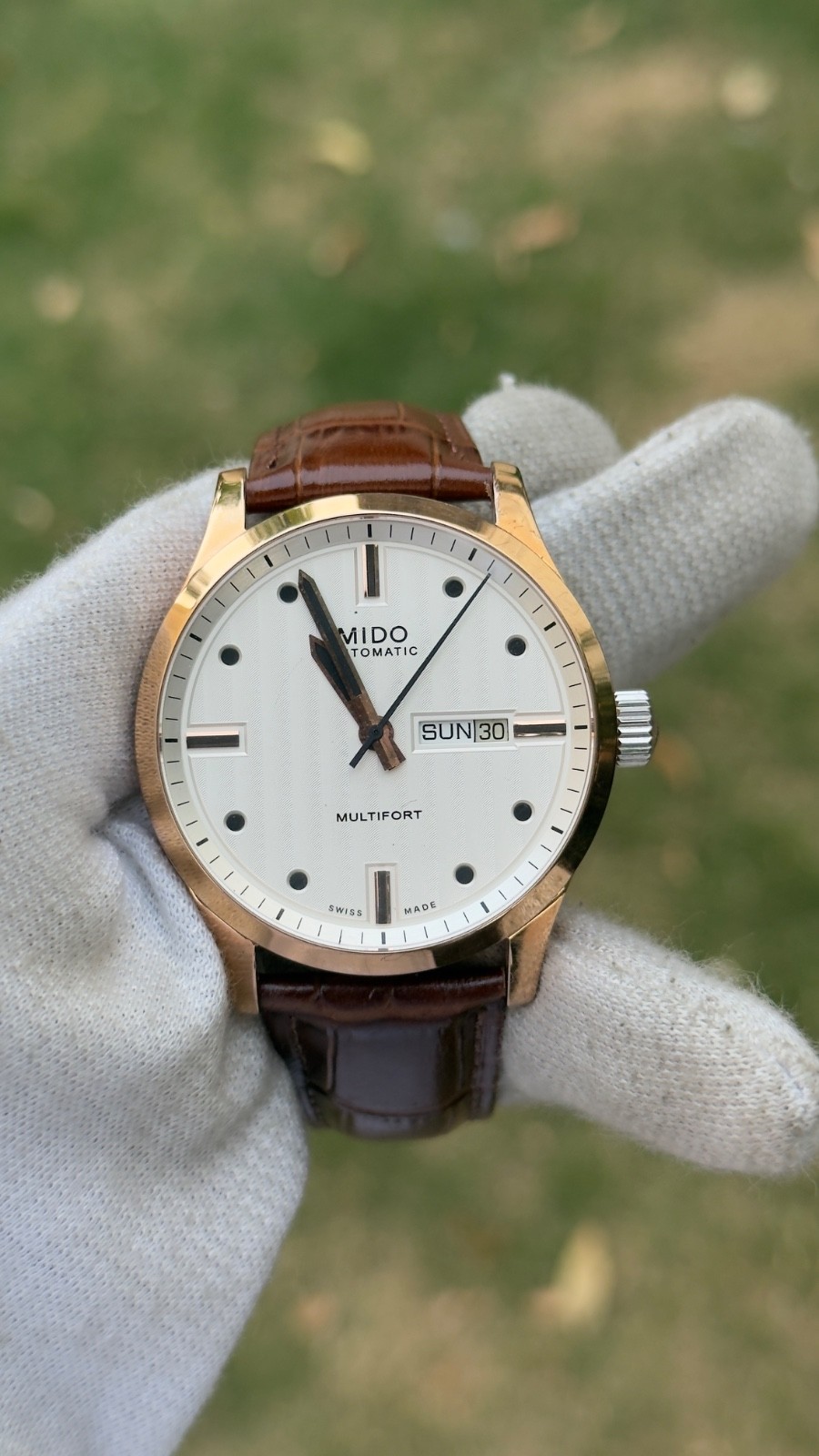 Mido Multifort Day-Date Swiss Automatic – Rose Gold Edition