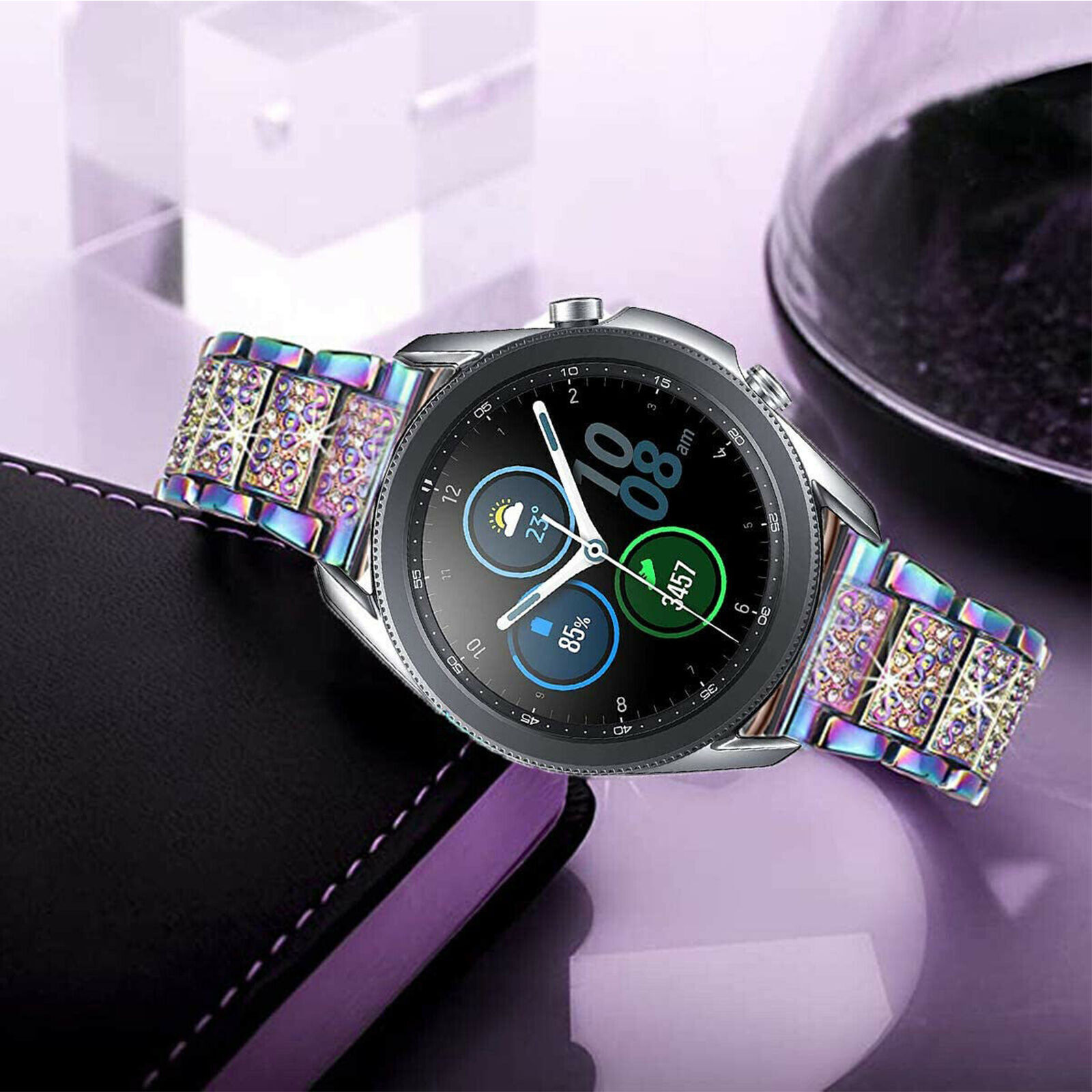20mm Metal Strap Replacement for Samsung Active 2 (40/44mm) / Galaxy 3 41mm New